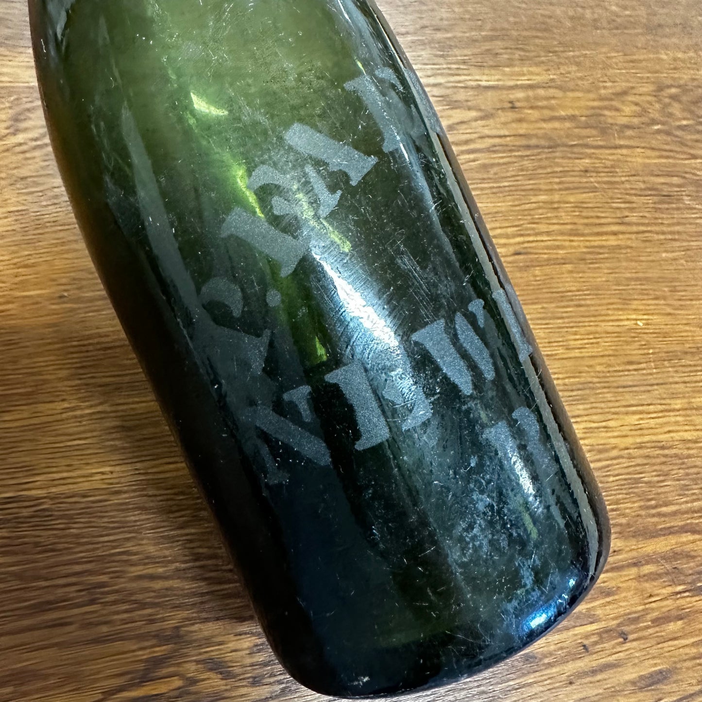 Newport RI Wine Bottle P. Faerber