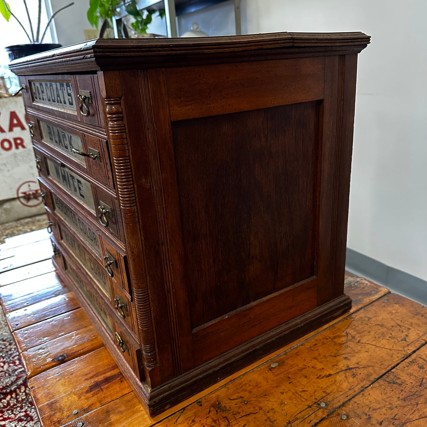 J&P Coats Spool Cabinet