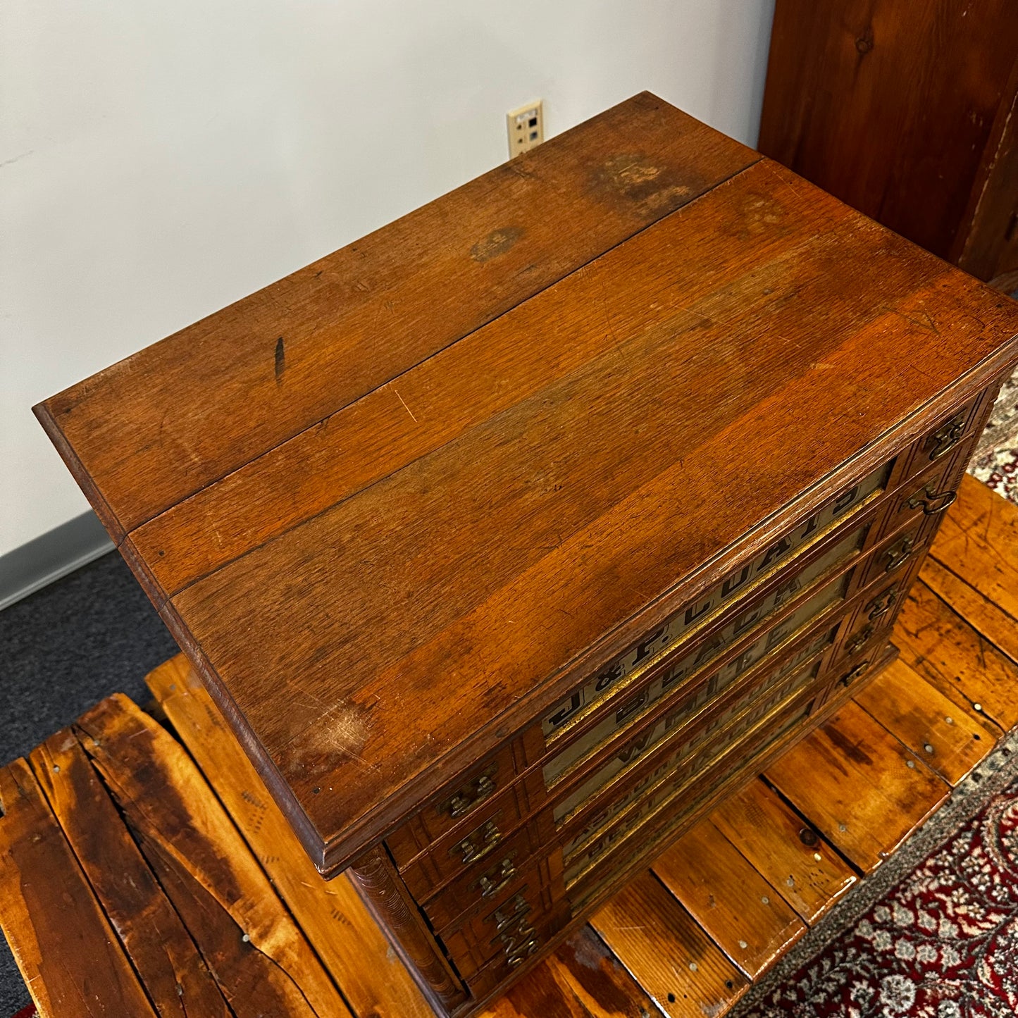 J&P Coats Spool Cabinet