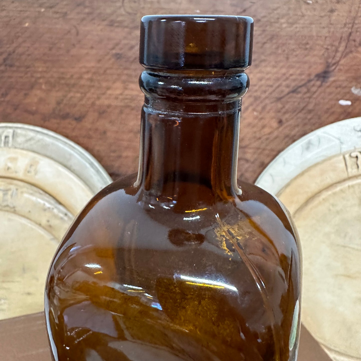 H&A Gilbey Amber Gin Bottle