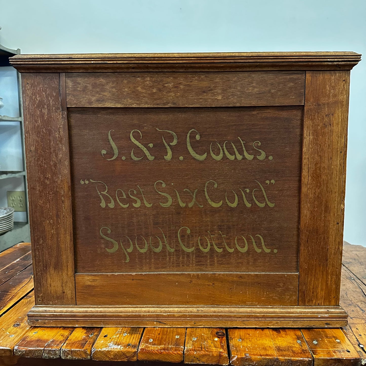 J&P Coats Spool Cabinet