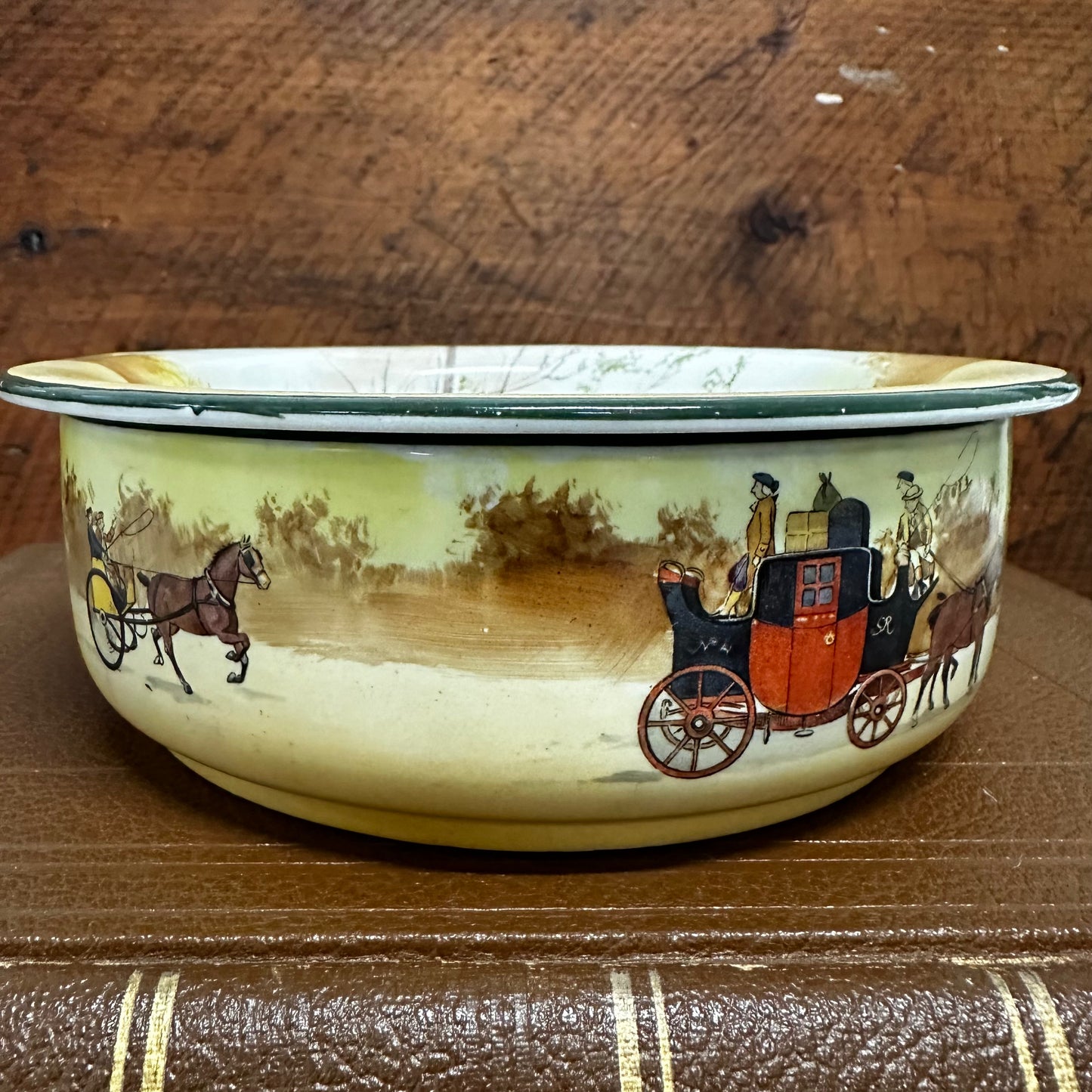 Royal Doulton Seriesware Coaching Days Bowl w/ Strainer