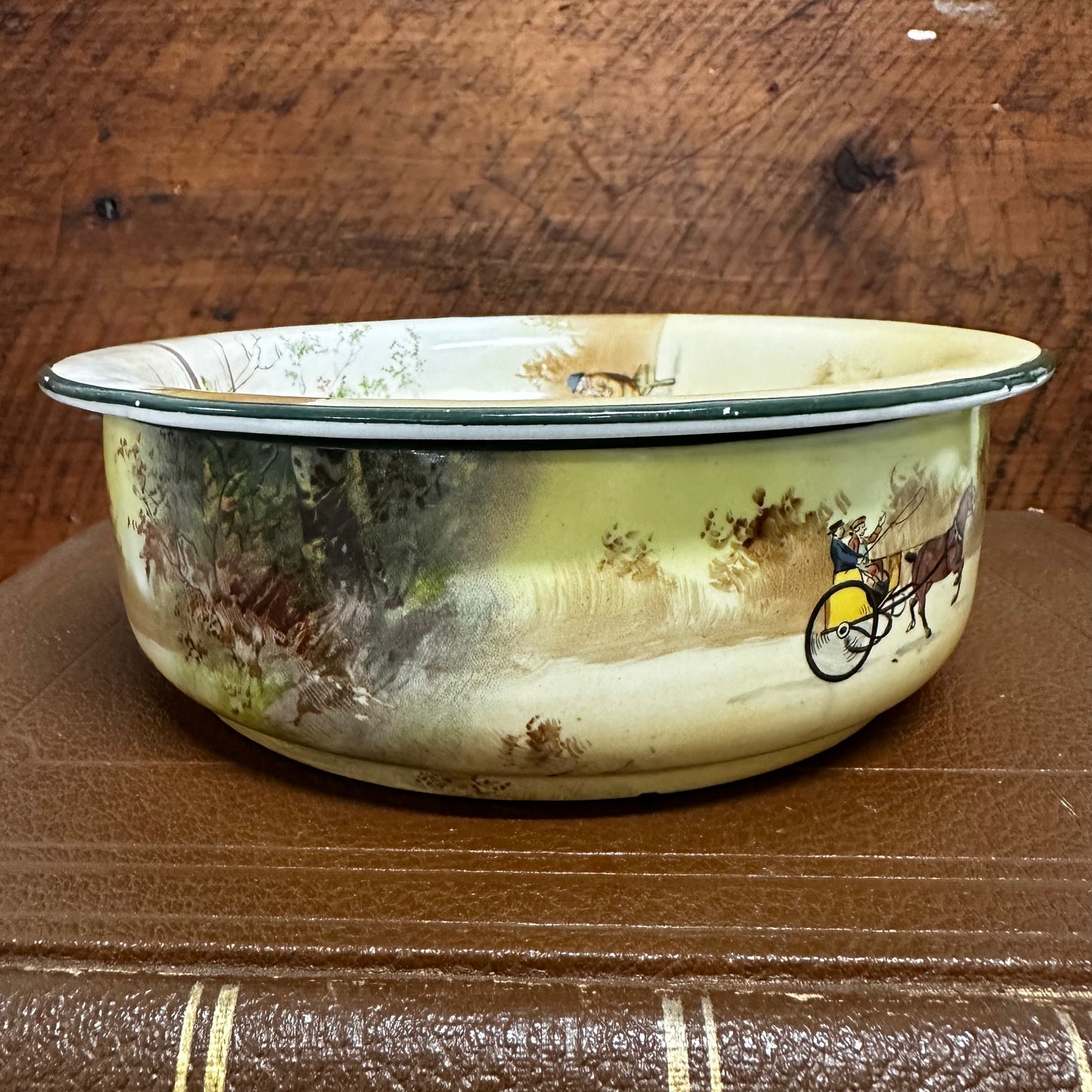 Royal Doulton Seriesware Coaching Days Bowl w/ Strainer