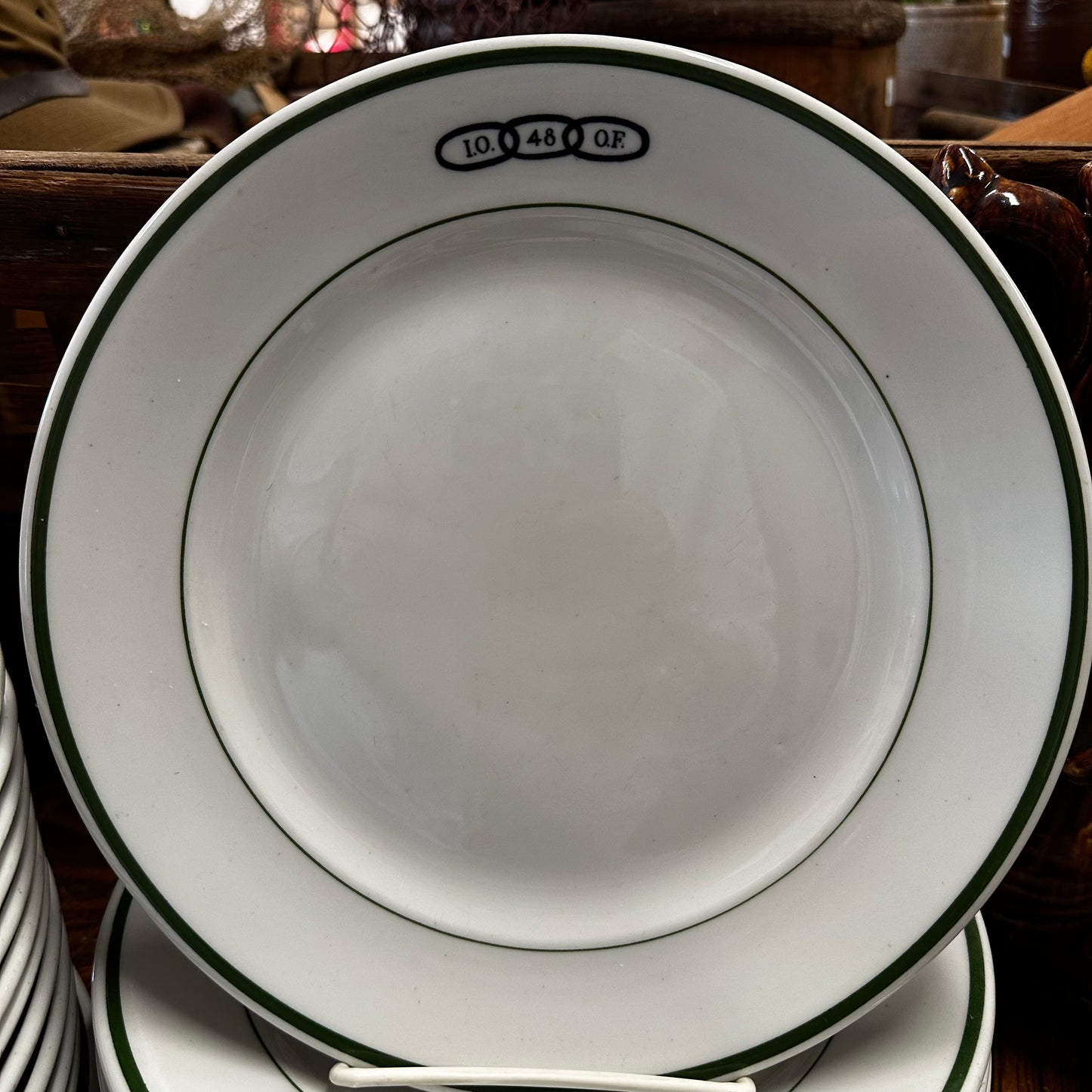 Odd Fellows Plates - Hamilton Montana