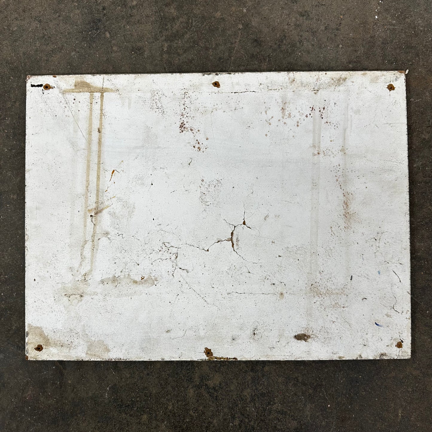 Handpainted No Loitering Wooden Sign