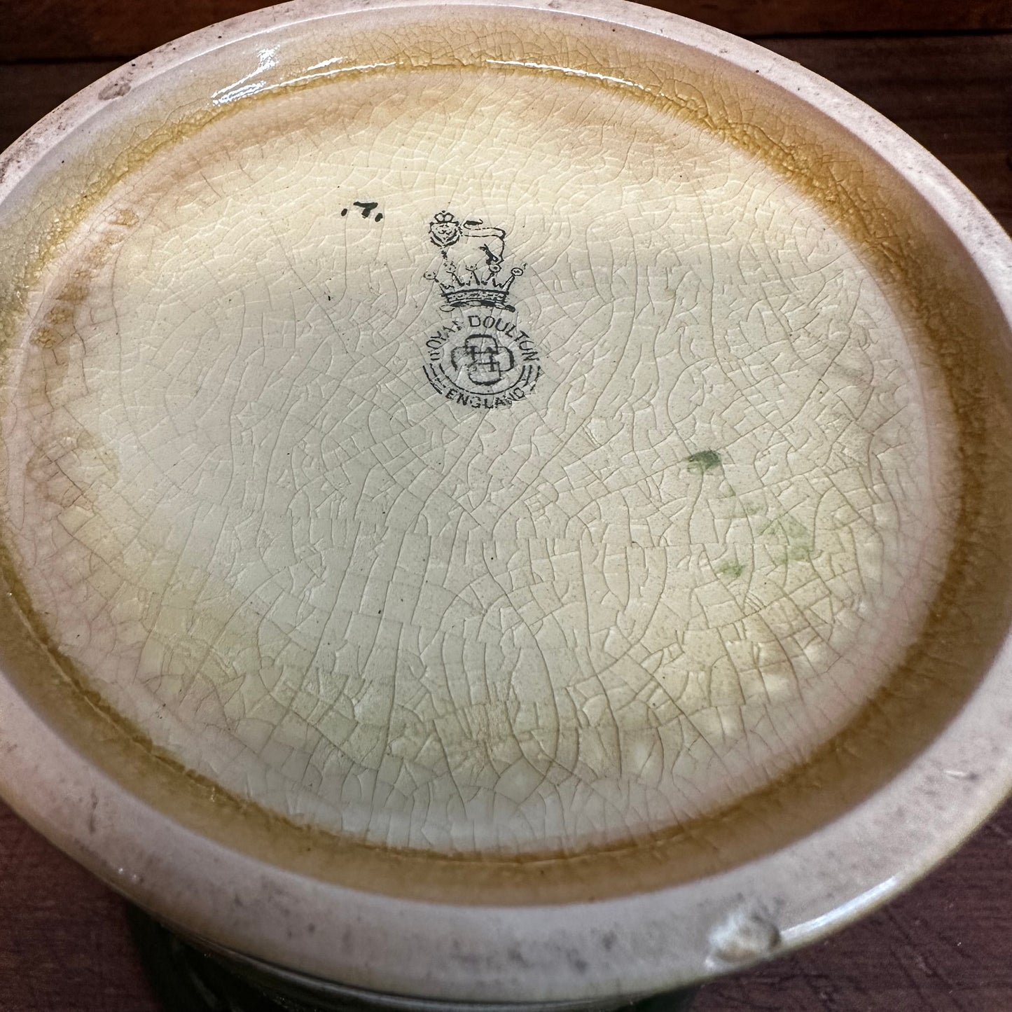 Royal Doulton Seriesware Bayeaux Tapestry Tobacco Canister Humidor