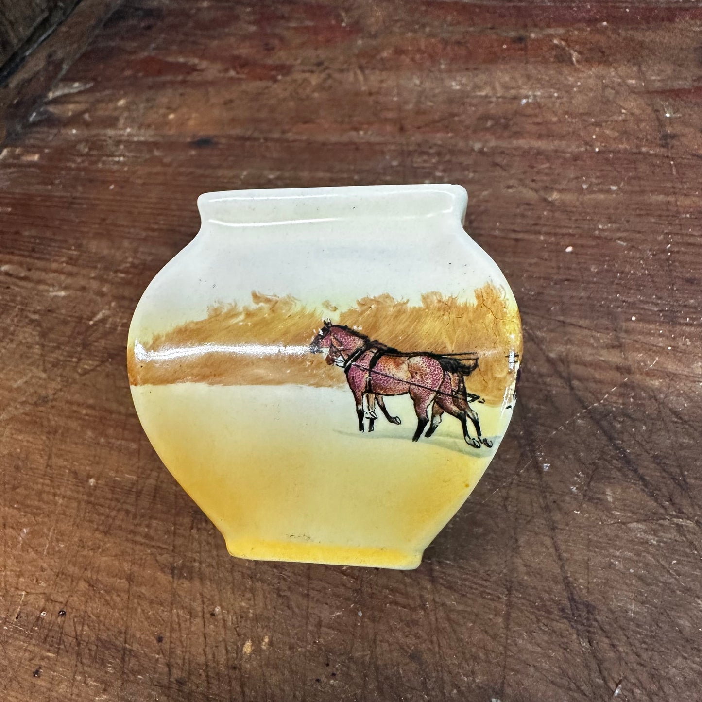 Royal Doulton Seriesware Mini Vase Coaching Days