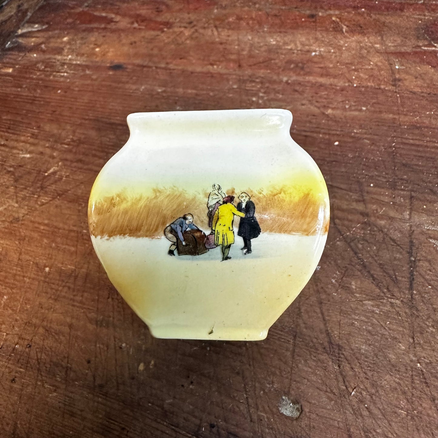 Royal Doulton Seriesware Mini Vase Coaching Days