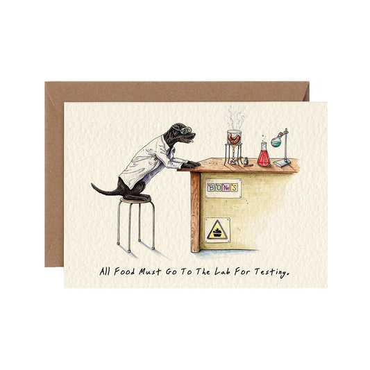 All Food Must Go to the Lab