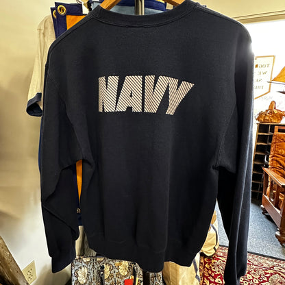 Vintage Navy Crewneck Sweatshirt