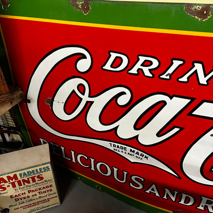 8’ x 4’ Coca Cola Sign 1930’s