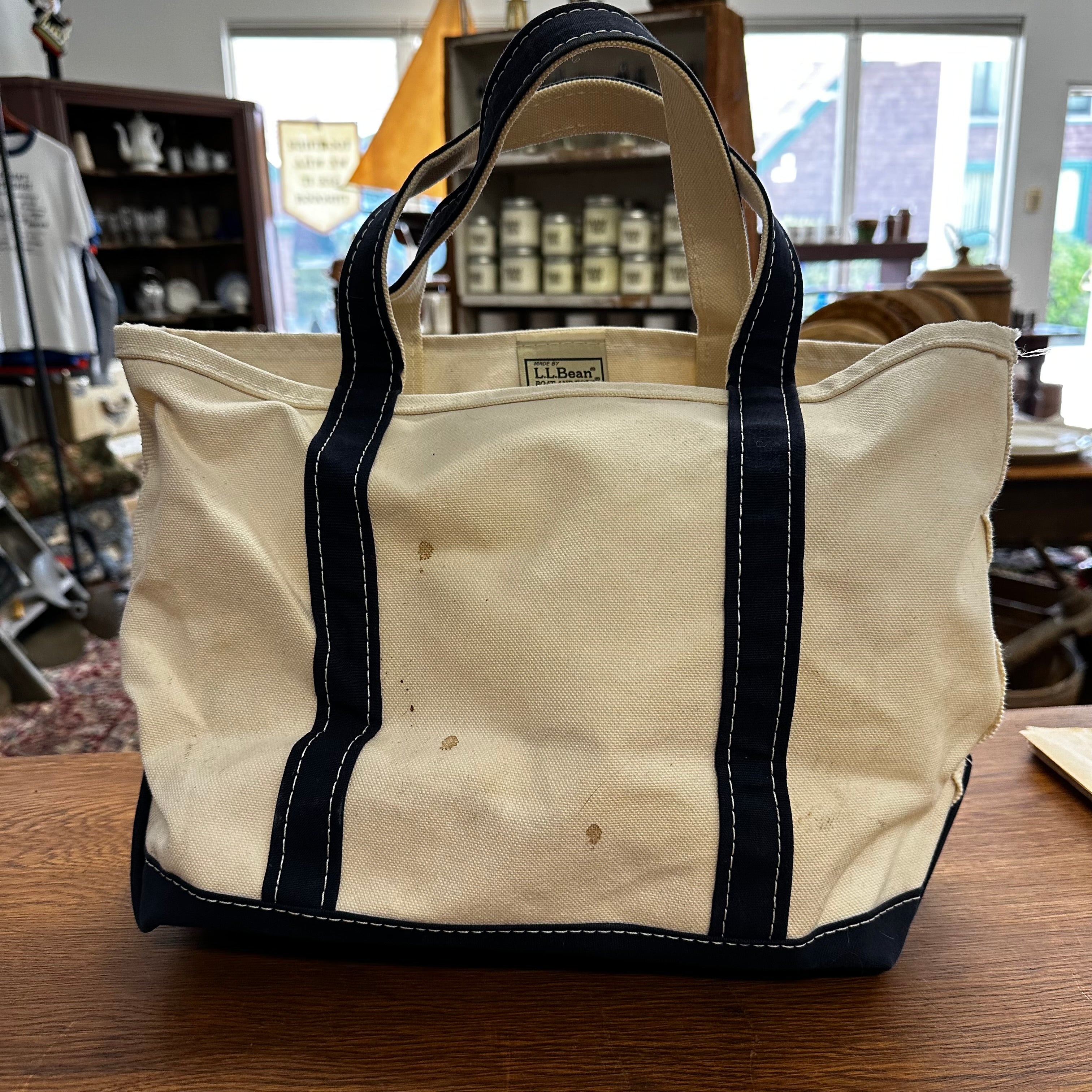 Deals Vintage LL Bean Boat and Tote