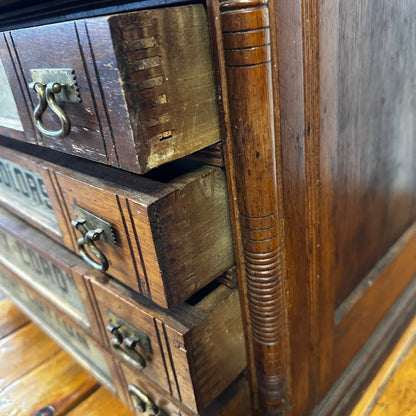 J&P Coats Spool Cabinet