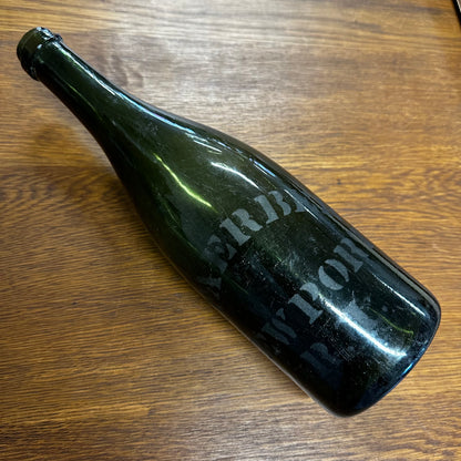 Newport RI Wine Bottle P. Faerber