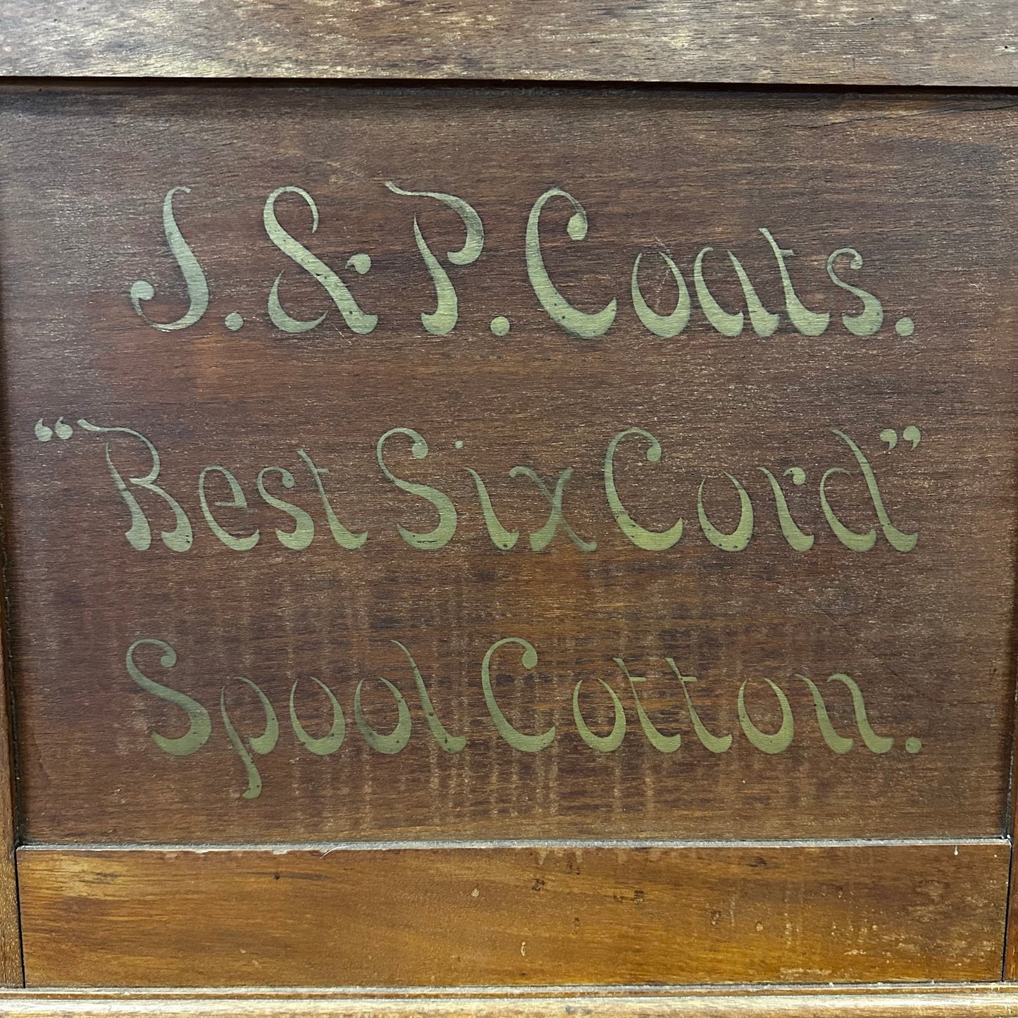 J&P Coats Spool Cabinet