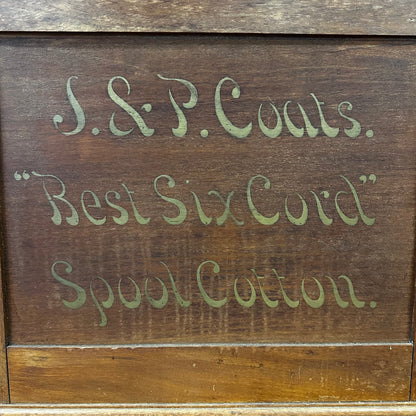 J&P Coats Spool Cabinet