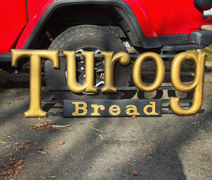 Turog Bread Bakery Sign