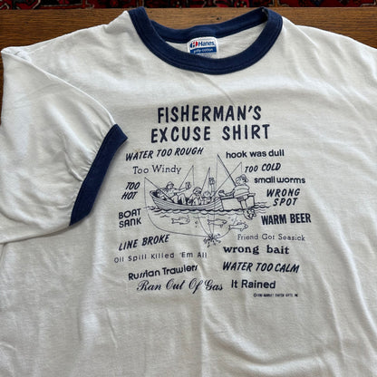 Vintage Fisherman’s Excuse Shirt XL