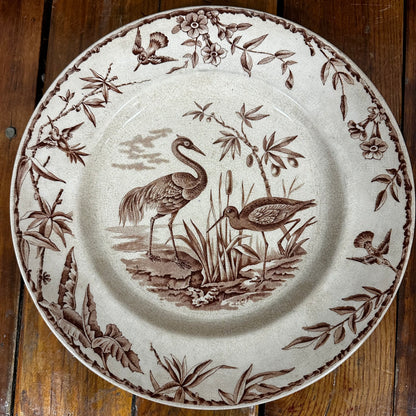 Set of 9 Ridgways Indus Pattern Dinner Plates