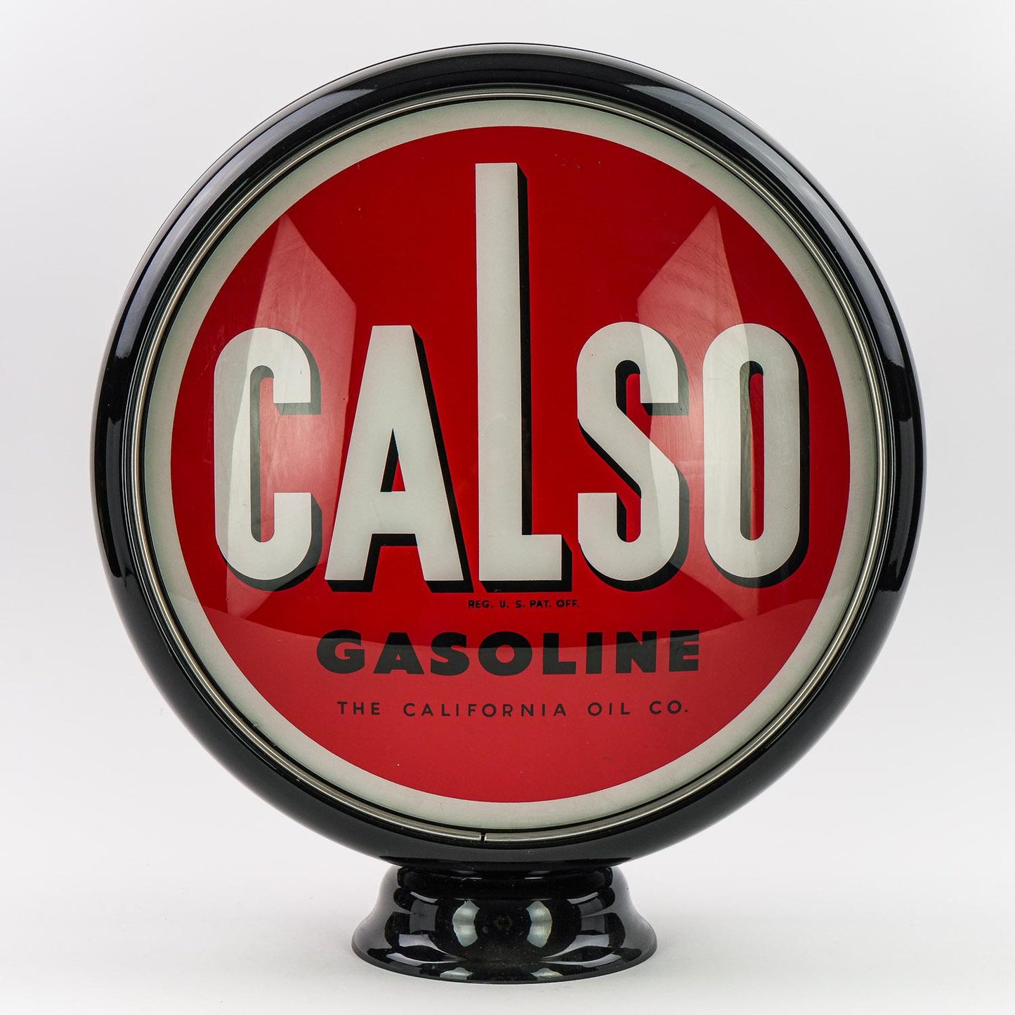 Calso Gasoline Pump Globe