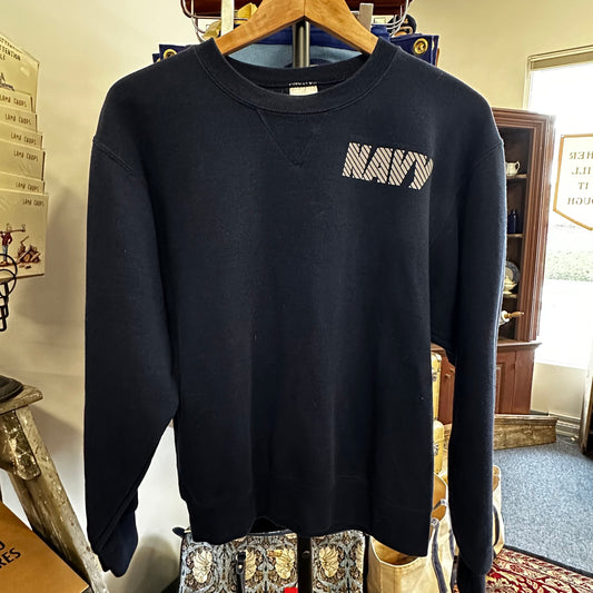 Vintage Navy Crewneck Sweatshirt