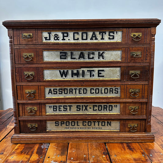 J&P Coats Spool Cabinet