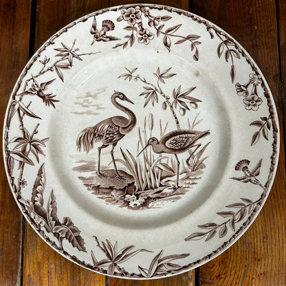 Set of 9 Ridgways Indus Pattern Dinner Plates