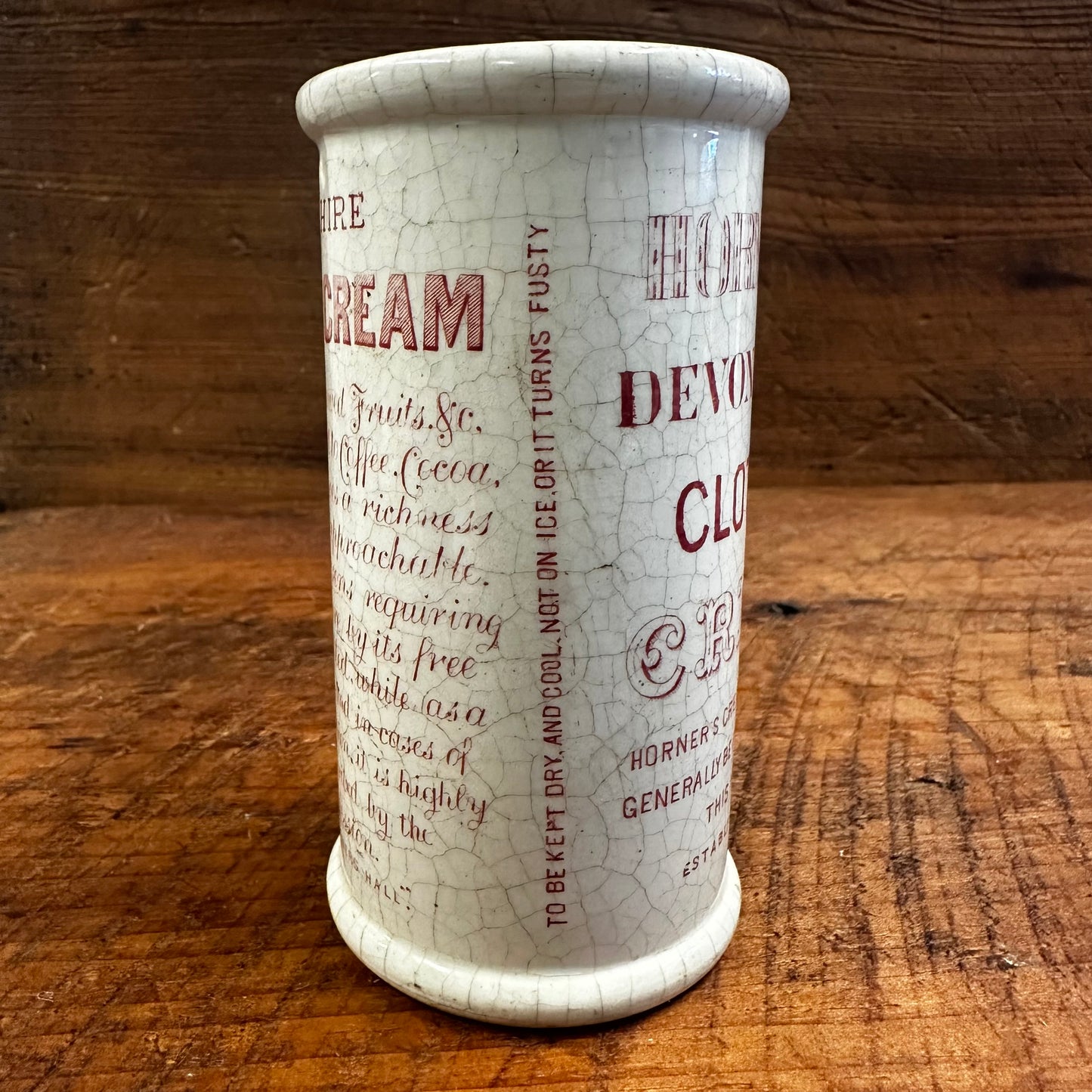 Horner’s Clotted Cream Pot