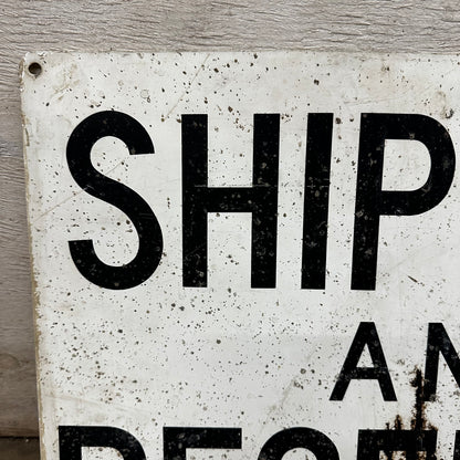 Shipping and Receiving Sign