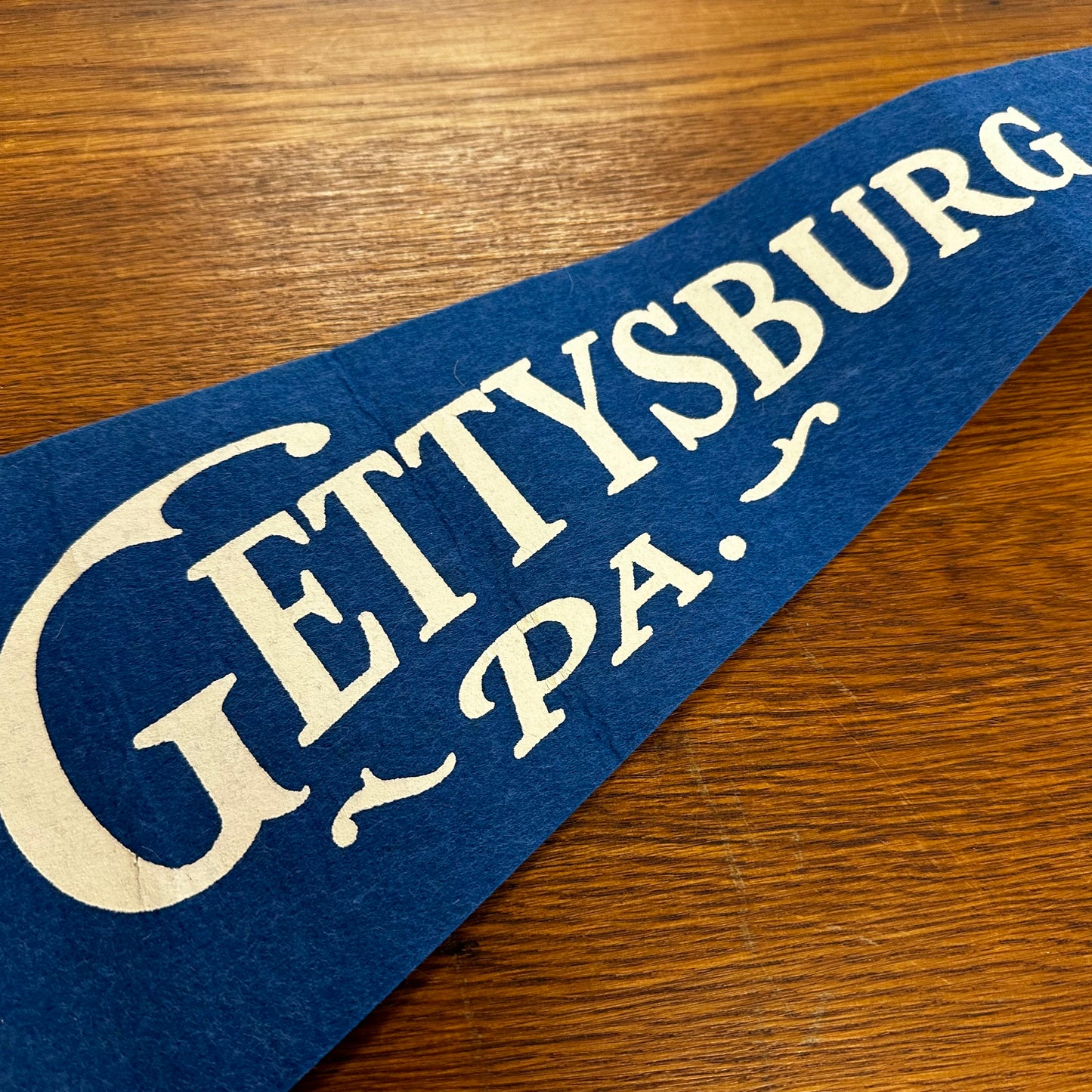 Vintage Gettysburg Pennant