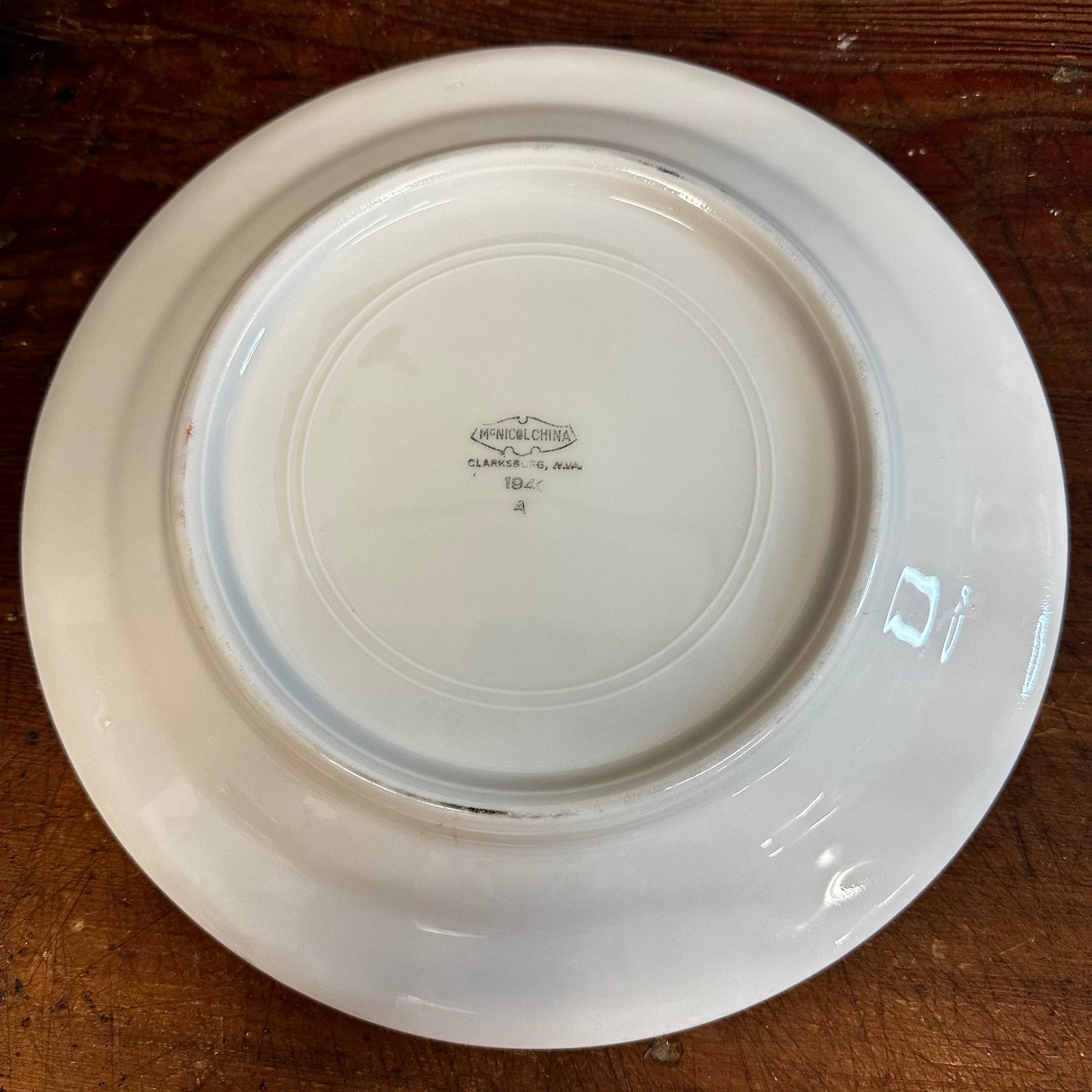 US Army Medical Department Plate 9" McNicol China 1940