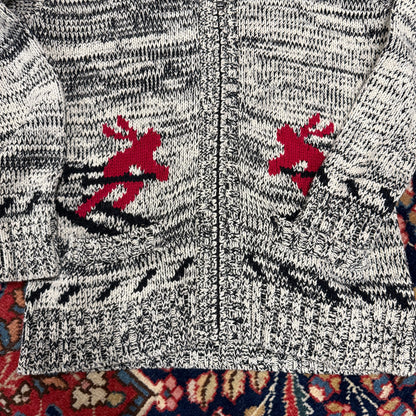 Vintage Lauren Ralph Lauren Active Shawl Collar Fullzip Sweater