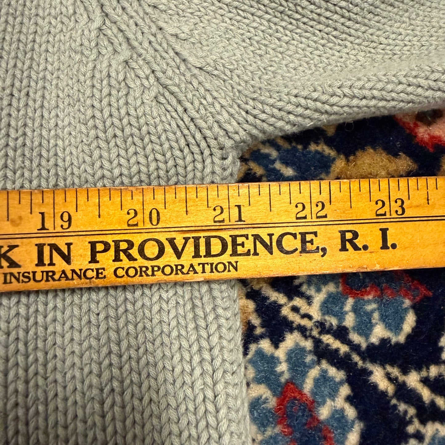 J.Crew Seafoam Green Cotton Rollneck Sweater