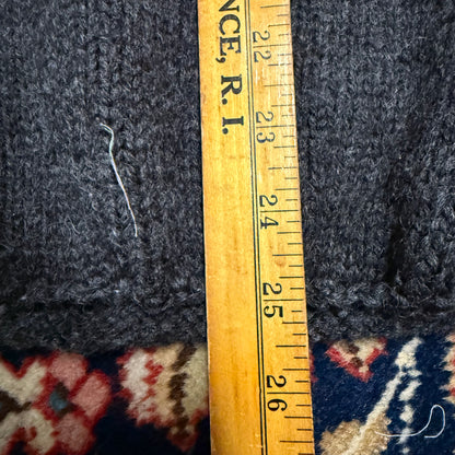 Vintage J. Crew Blue Grey Snowflake Sweater