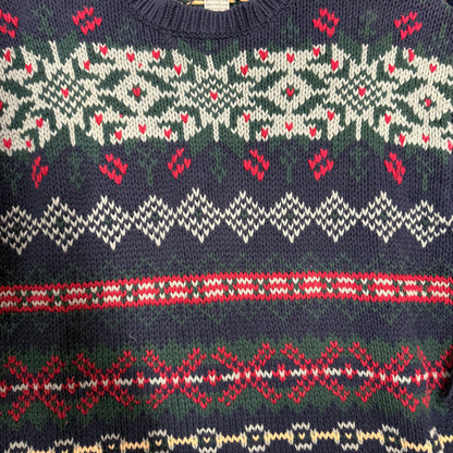 Vintage Eddie Bauer Fair Isle Sweater