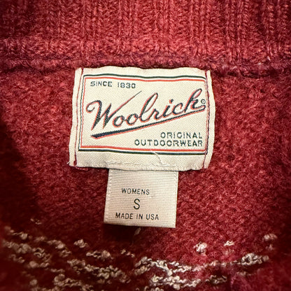 Vintage Woolrich Reindeer Cardigan
