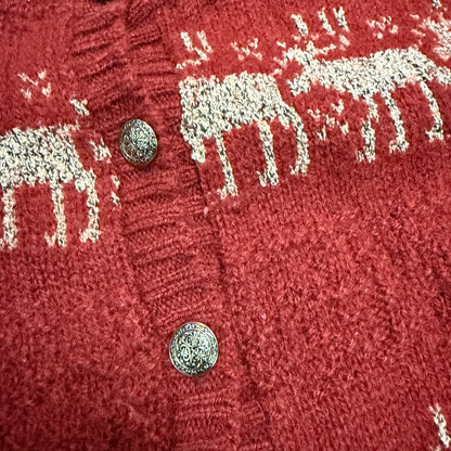 Vintage Woolrich Reindeer Cardigan