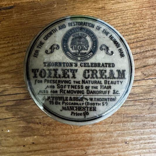 Thornton's Celebrated Toilet Cream