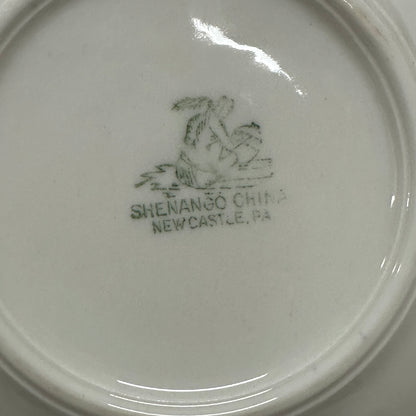 Set of 4 US Navy Wardroom China Demitasse Cup Saucers Shenango