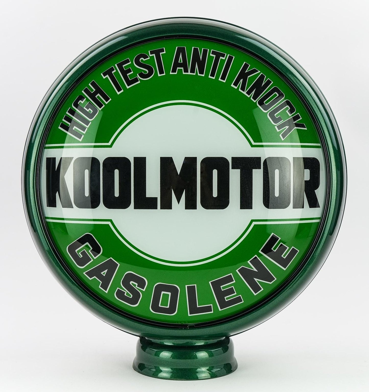 Koolmotor High Test Anti Knock Gasolene Pump Globe