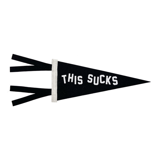 This Sucks Mini Pennant