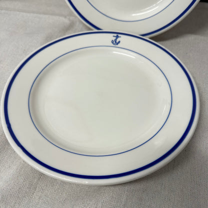 US Navy Wardroom China 9 5/8” Plates Homer Laughlin